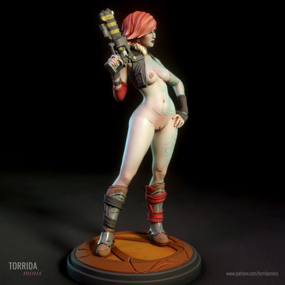 Lilith NSFW 3d Printed miniature FanArt by Torrida Minis Scaled Collectables Statues & Figurines