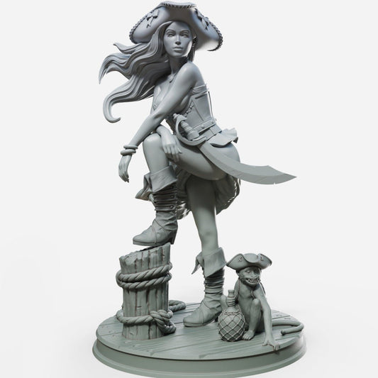 Marina 3 3d Printed miniature FanArt by Female Miniatures Scaled Collectables Statues & Figurines