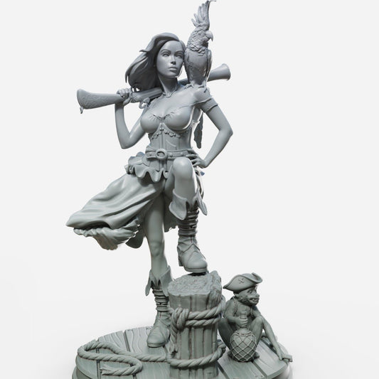 Marina 5 3d Printed miniature FanArt by Female Miniatures Scaled Collectables Statues & Figurines
