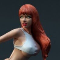 Mary Jane NSFW 3D Printed Miniature FunArt by EXCLUSIVE 3D PRINTS Scale Models Unpainted