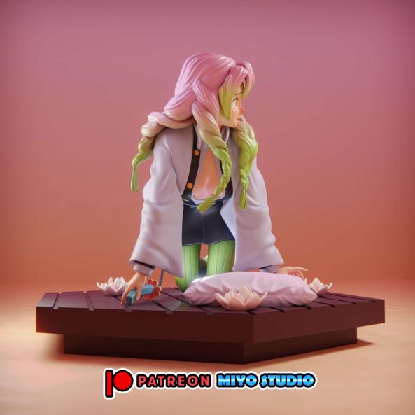 Bandai Chibi Masters Mitsuri Kanroji Demon Slayer Figure | 8cm Mitsuri Anime  Fi | eBay