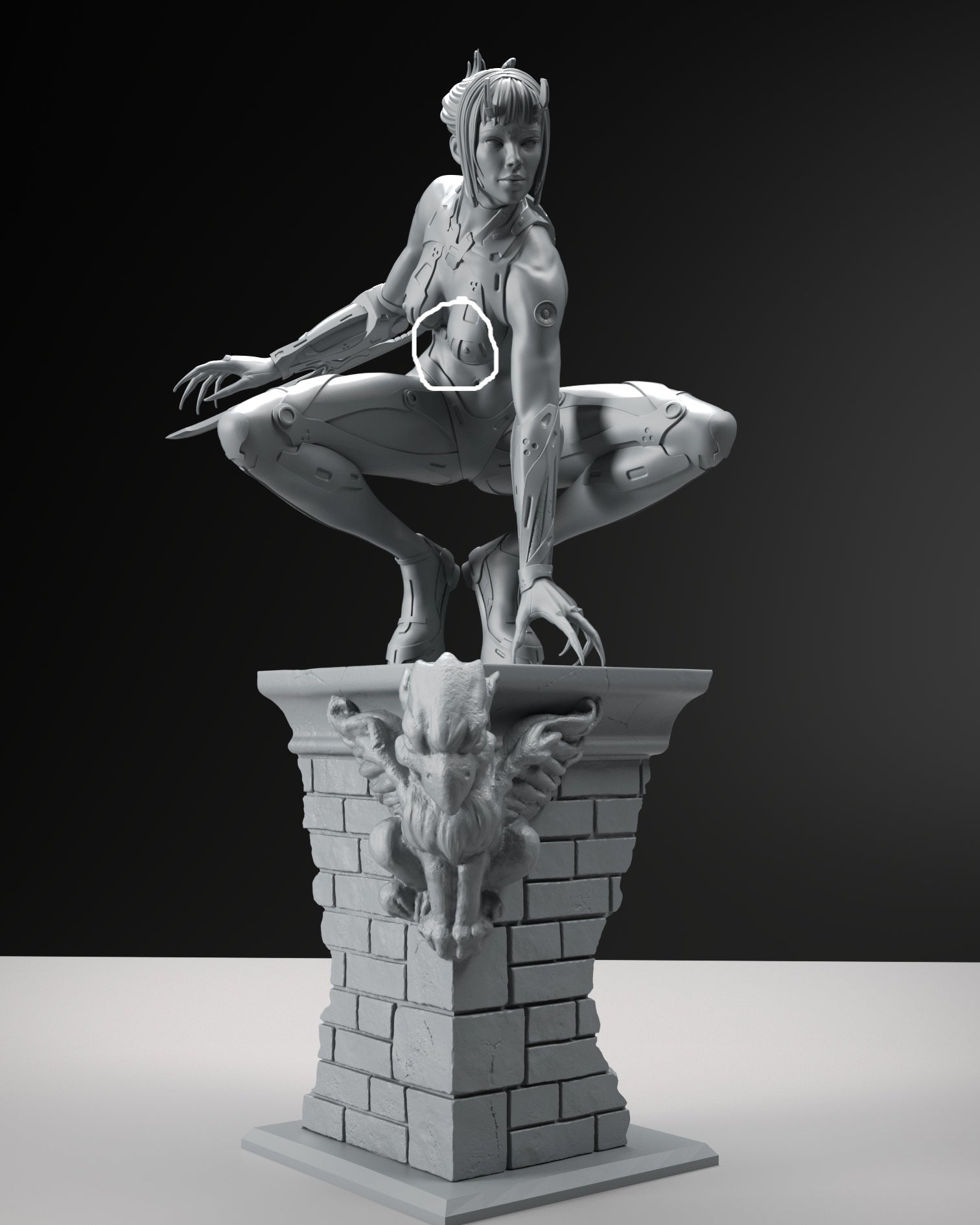 Nakay NSFW | 3D Printed | Fun Art | Figurine by Gsculpt Art