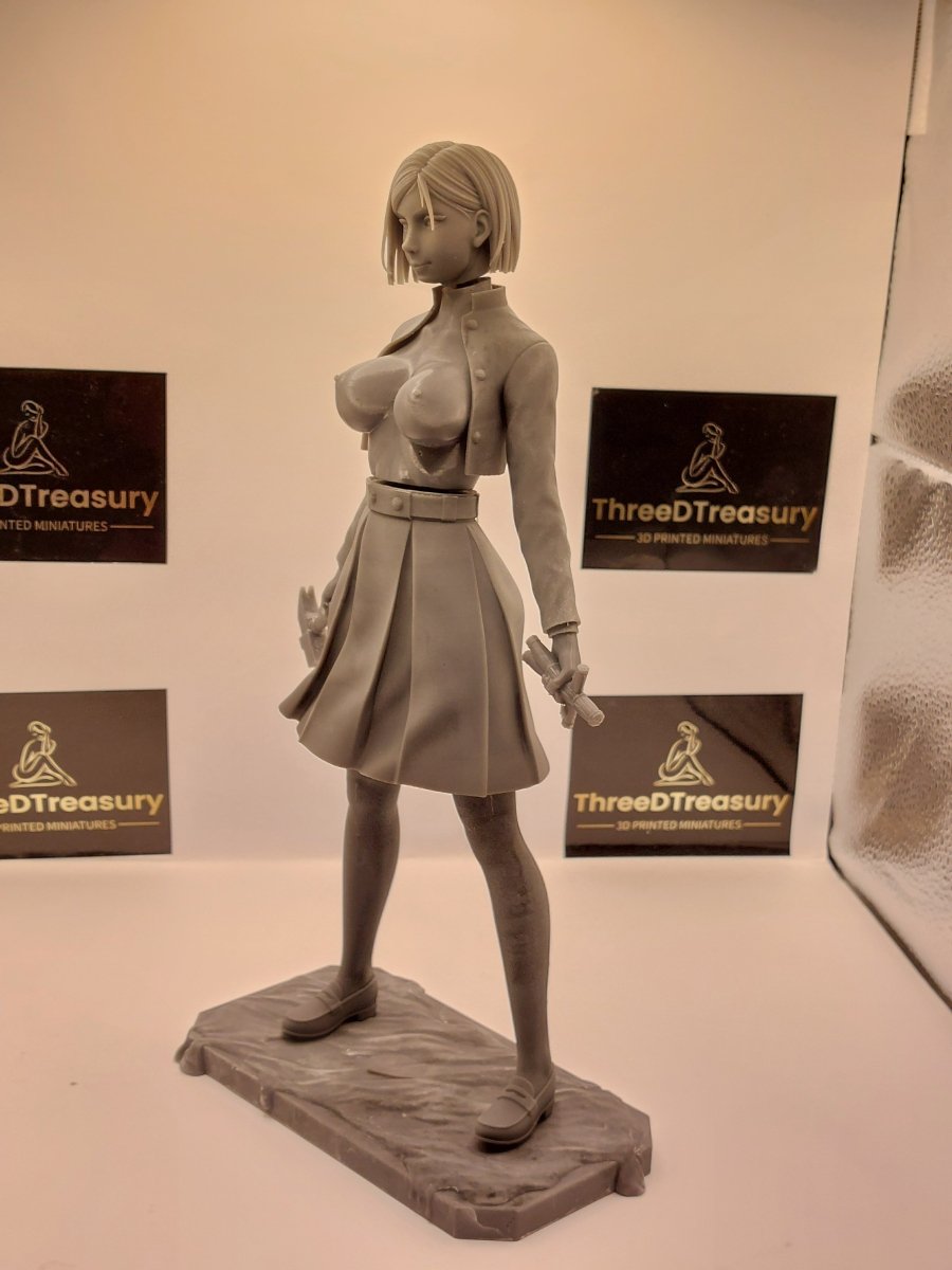 NOBARA NSFW 3D Printed Miniature | Fun Art | Figurine by Uroboros3D