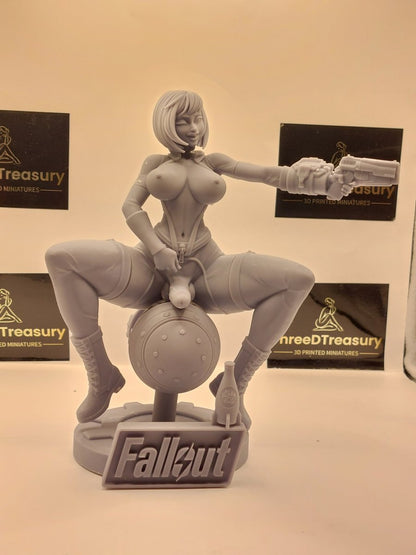NSFW Resin Kit: Vault Girl Fallout FUTA by Digital Dark Pin-Ups