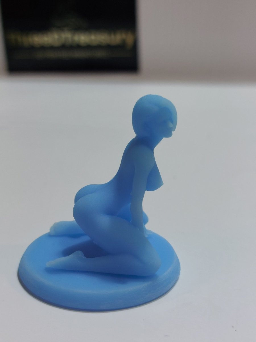 NSFW Resin Miniature JILL VALENTINE NSFW 3D Printed Figurine Fanart Unpainted Miniature