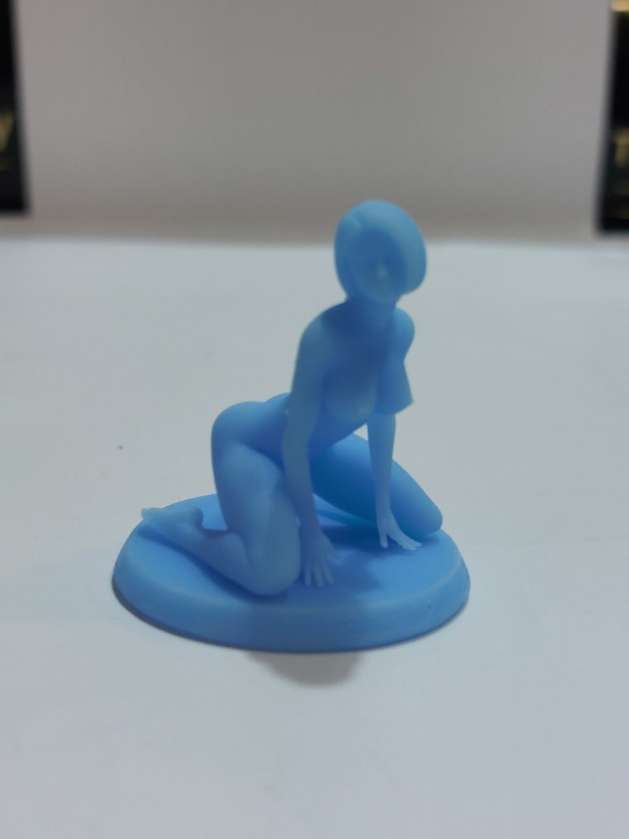 NSFW Resin Miniature JILL VALENTINE NSFW 3D Printed Figurine Fanart Unpainted Miniature