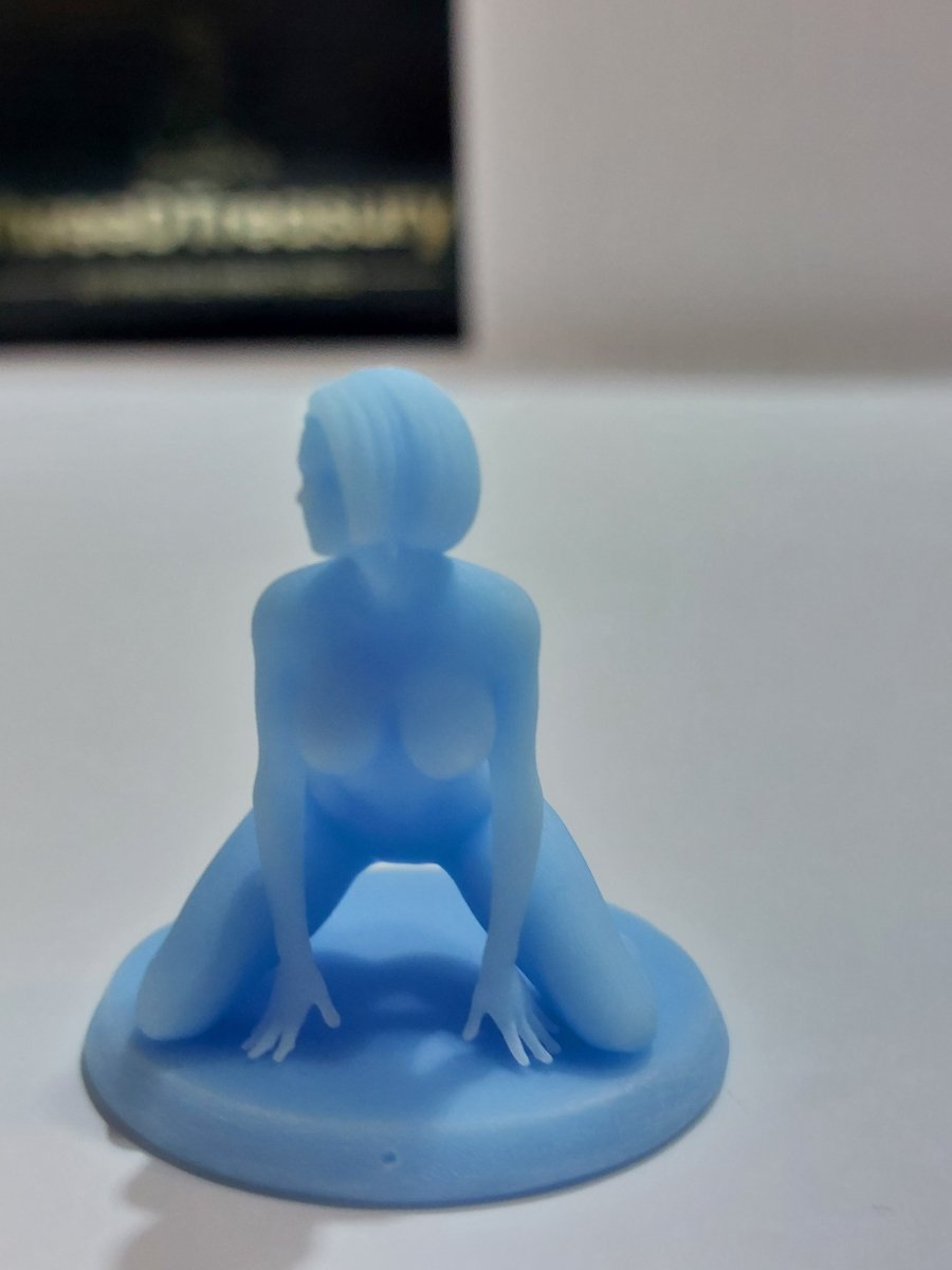 NSFW Resin Miniature JILL VALENTINE NSFW 3D Printed Figurine Fanart Unpainted Miniature