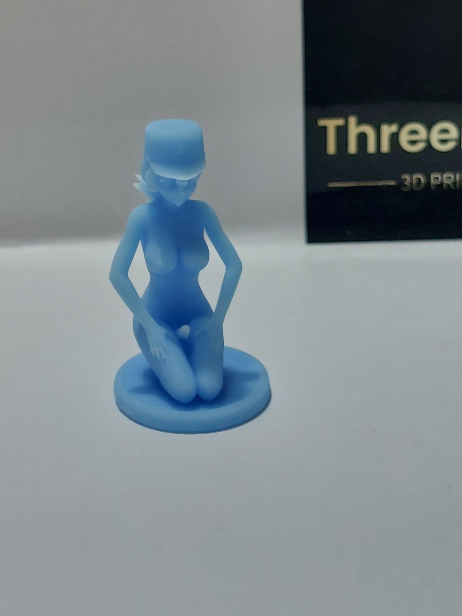 NSFW Resin Miniature Officer Jenny FUTA NSFW 3D Printed Miniature Fanart Unpainted Figurine