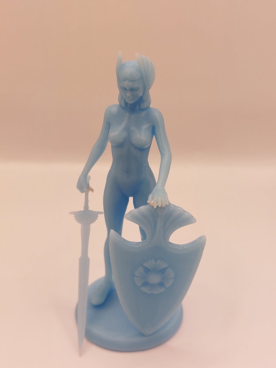 NSFW Resin Miniature Roman female warrior NSFW 3D Printed Figurine Fanart Unpainted Miniatures
