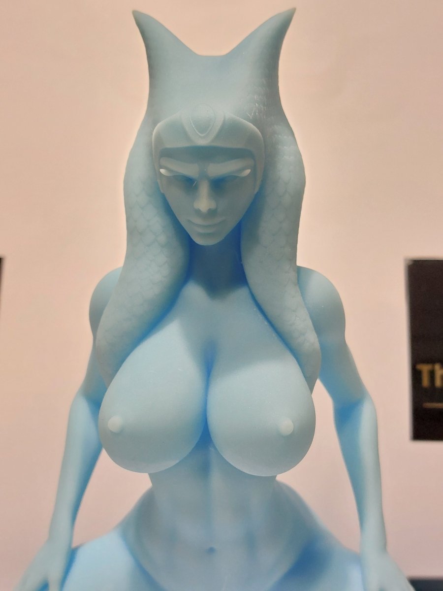 NSFW Resin Miniature Togruta Female NSFW 3D Printed Figurine Fanart Unpainted Miniature