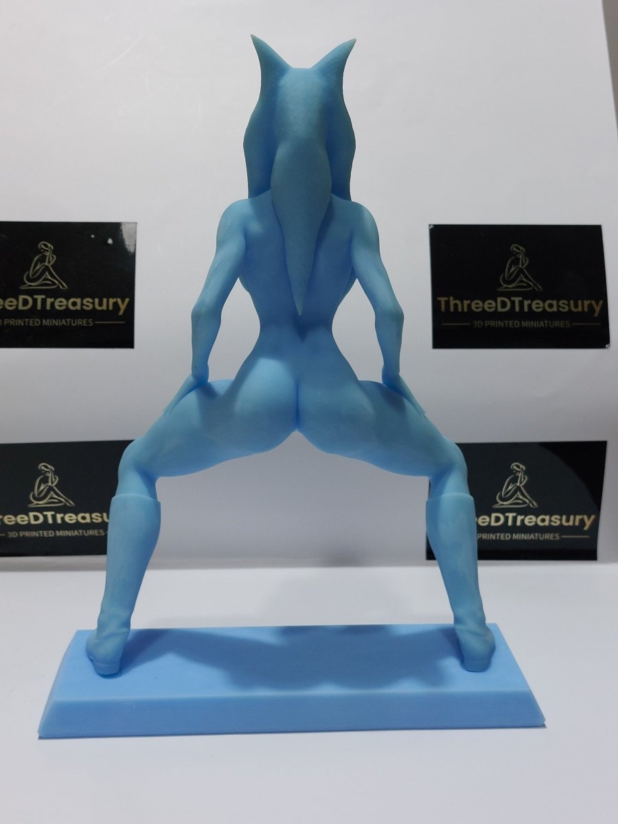 NSFW Resin Miniature Togruta Female NSFW 3D Printed Figurine Fanart Unpainted Miniature