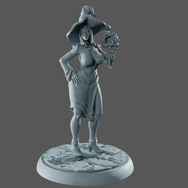 Olivia 3d Printed miniature FanArt by Gaia Miniatures Scaled Collectables Statues & Figurines