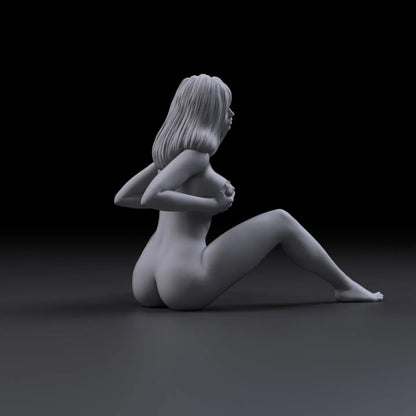 Open Girl | 3D Printed | Fanart | Unpainted | NSFW Version | Figurine | Figure | Miniature | Sexy |