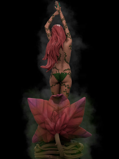 Poison Ivy 3d Printed Miniature by ca_3d_art