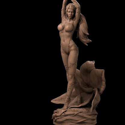 Poison Ivy NSFW 3d Printed Miniature by ca_3d_art
