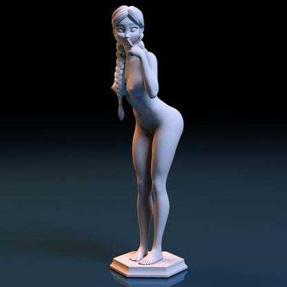 Princess Anna NSFW 3D Printed Figurine Fanart Unpainted Miniature