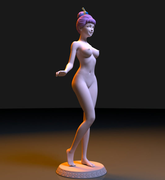 Princess Nude NSFW 3D Printed Figure Garage Kit Unpainted Anime Resin Miniature
