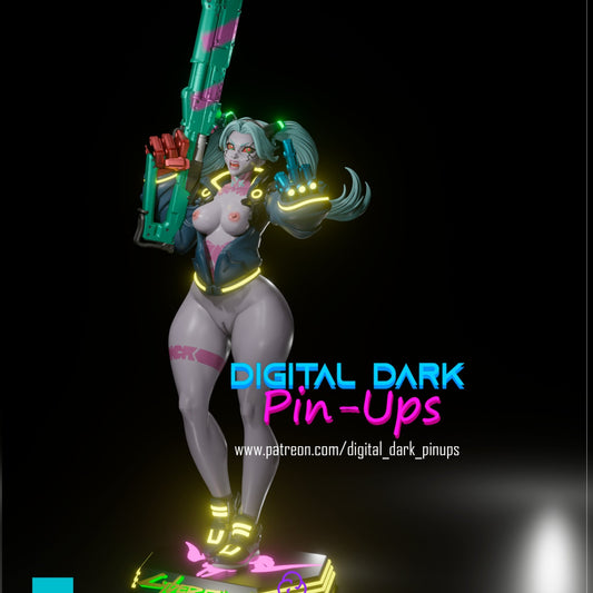 Rebecca – NSFW 3D Printed Figurine – FunArt by Digital Dark Pin-Ups