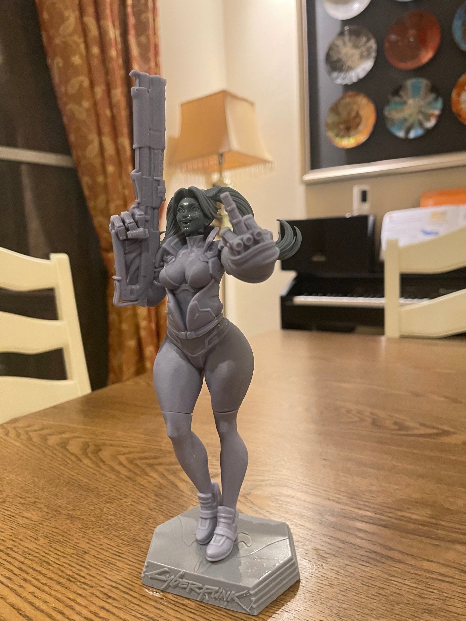 Rebecca – NSFW 3D Printed Figurine – FunArt by Digital Dark Pin-Ups