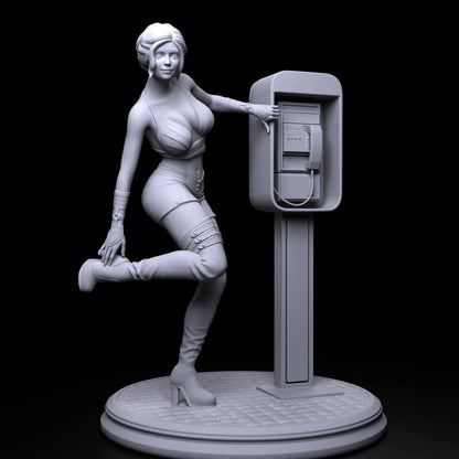 Red Light District 3 | 3D Printed | Fanart | Unpainted | NSFW Version | Figurine | Figure | Miniature | Sexy |