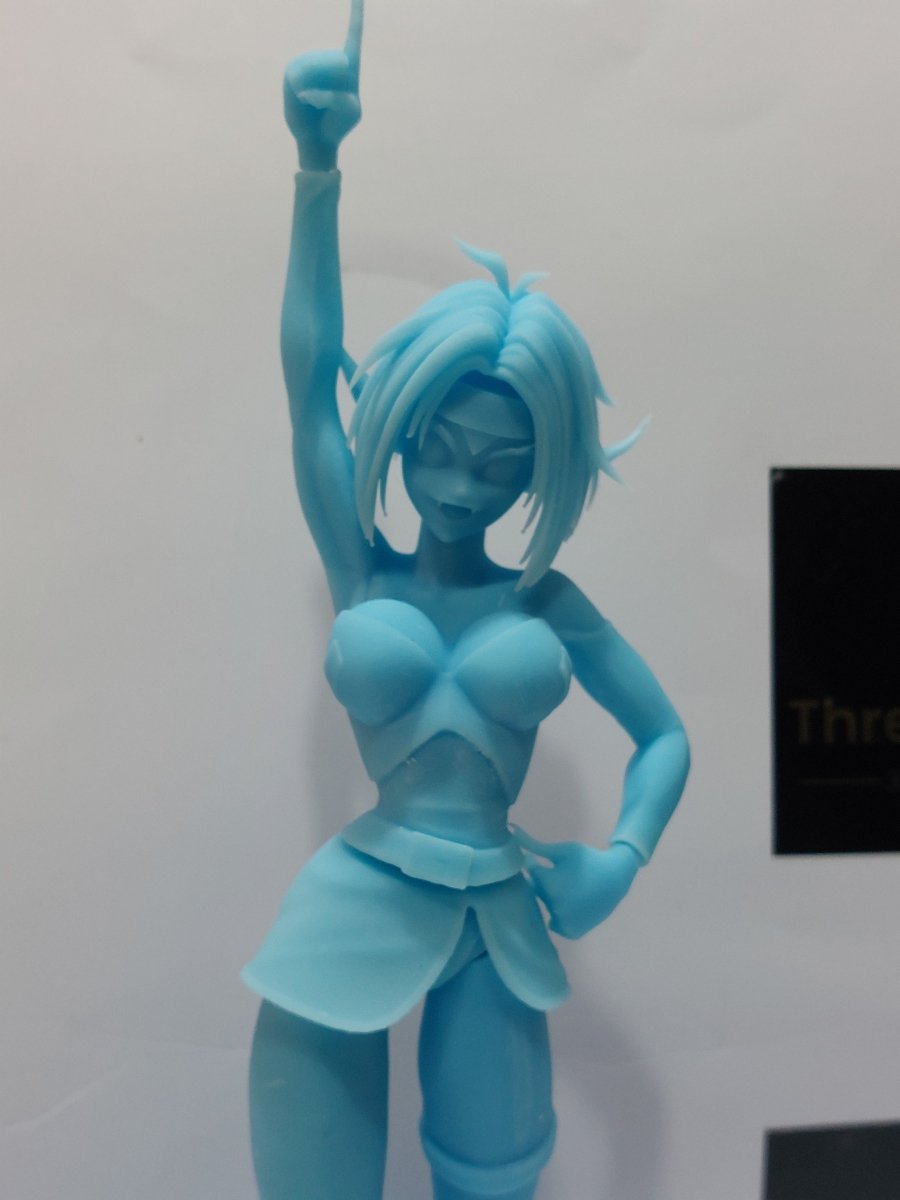 Resin Model Kit Aisha Clan-Clan 3d Printed Figurine Collectable Fanart DIY by Azerama
