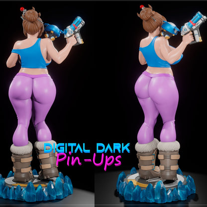 Resin model kit MEI FunArt by Digital Dark Pin-Ups Statues & Miniatures