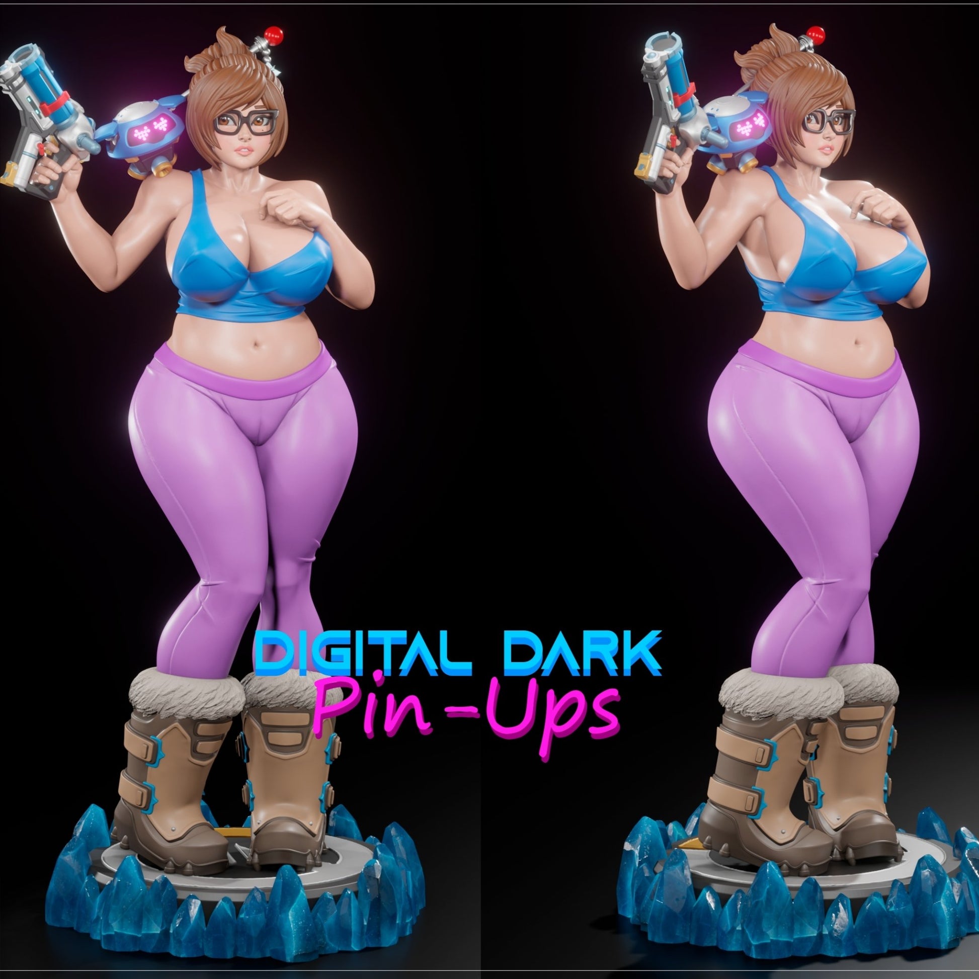 Resin model kit MEI FunArt by Digital Dark Pin-Ups Statues & Miniatures