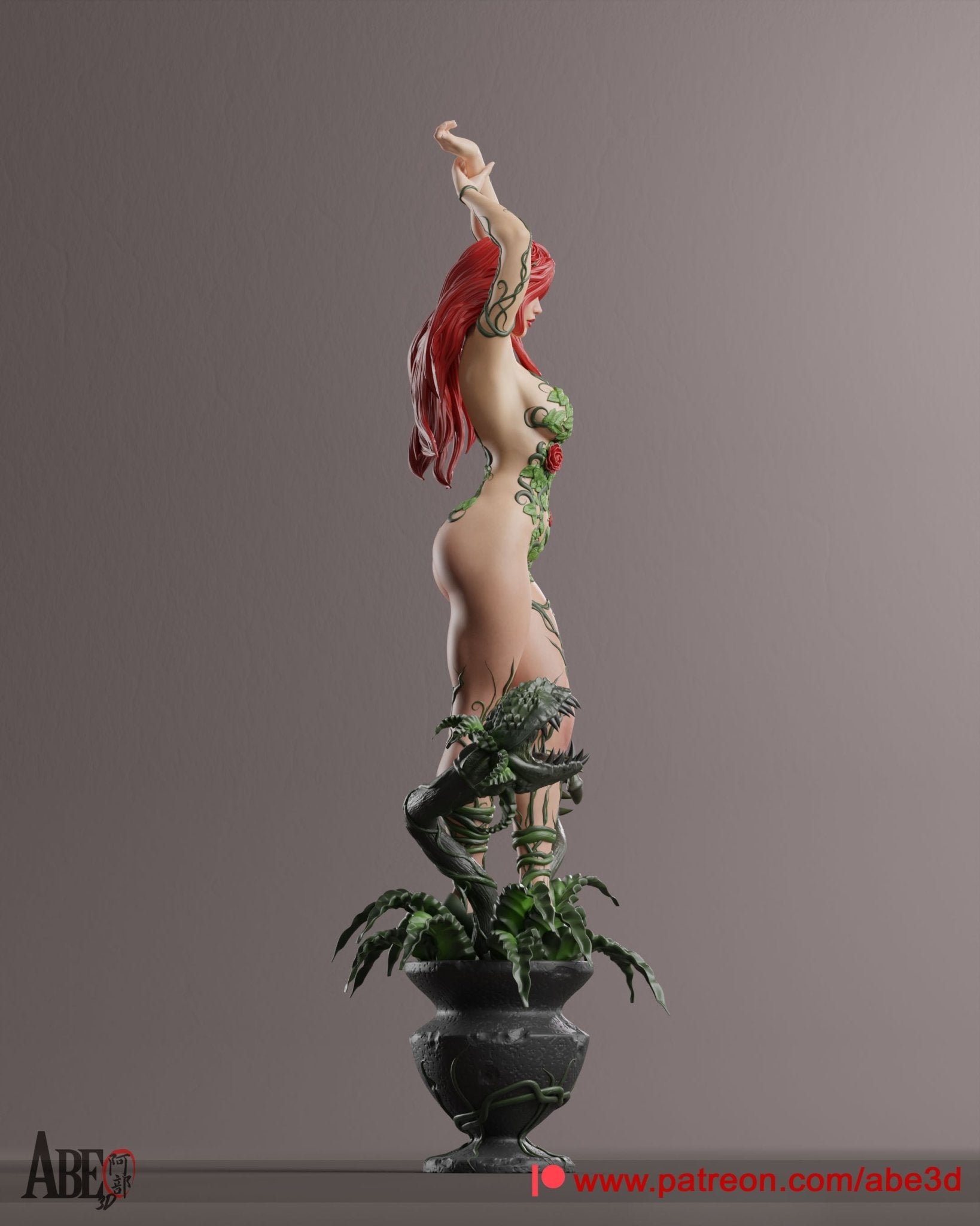 Resin Model POISON IVY FunArt by Abe3d