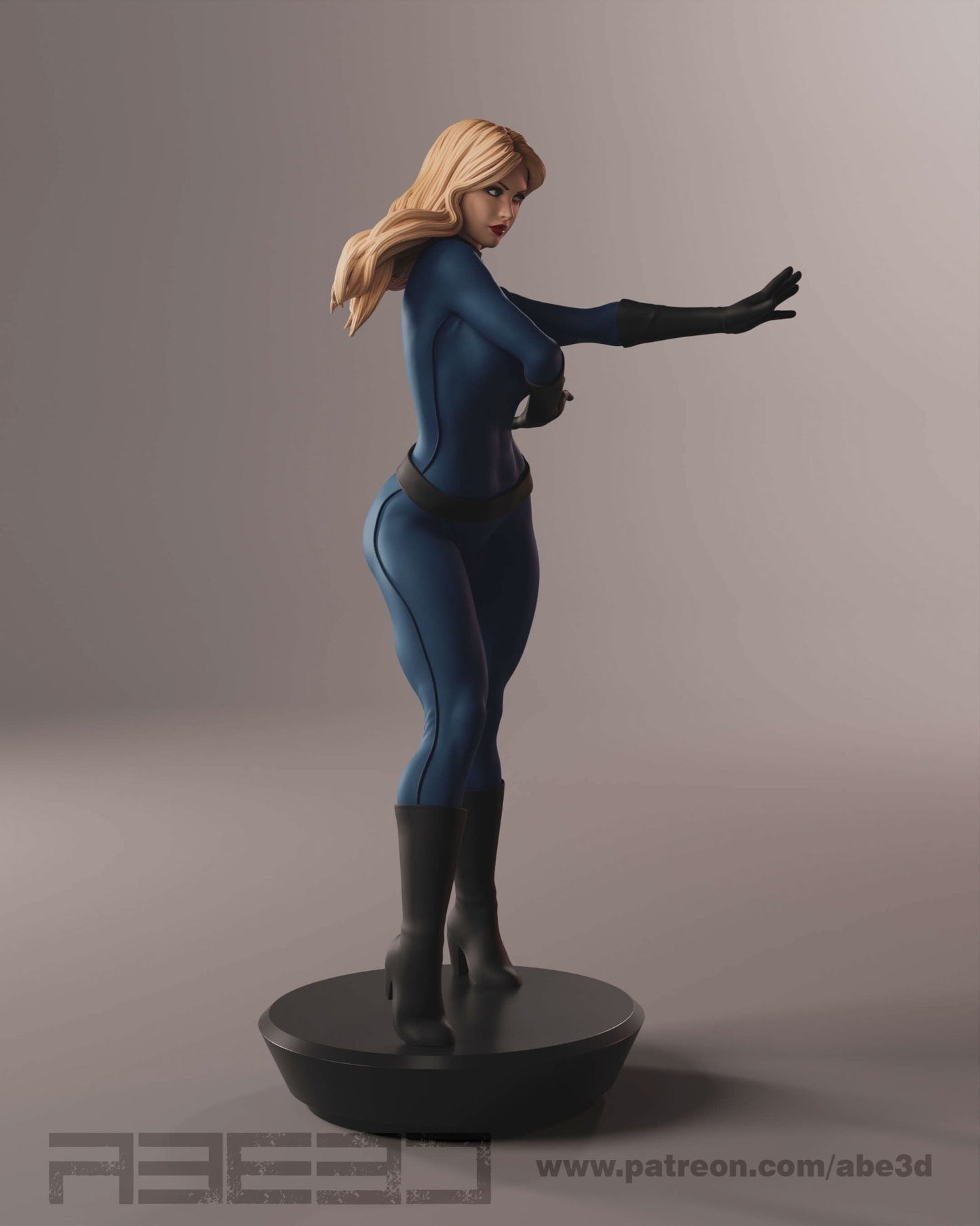Resin Model SUE STORM FunArt by Abe3d