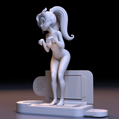 Rita NSFW 3D Printed Figurine Fanart Unpainted Miniature