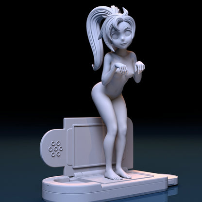 Rita NSFW 3D Printed Figurine Fanart Unpainted Miniature