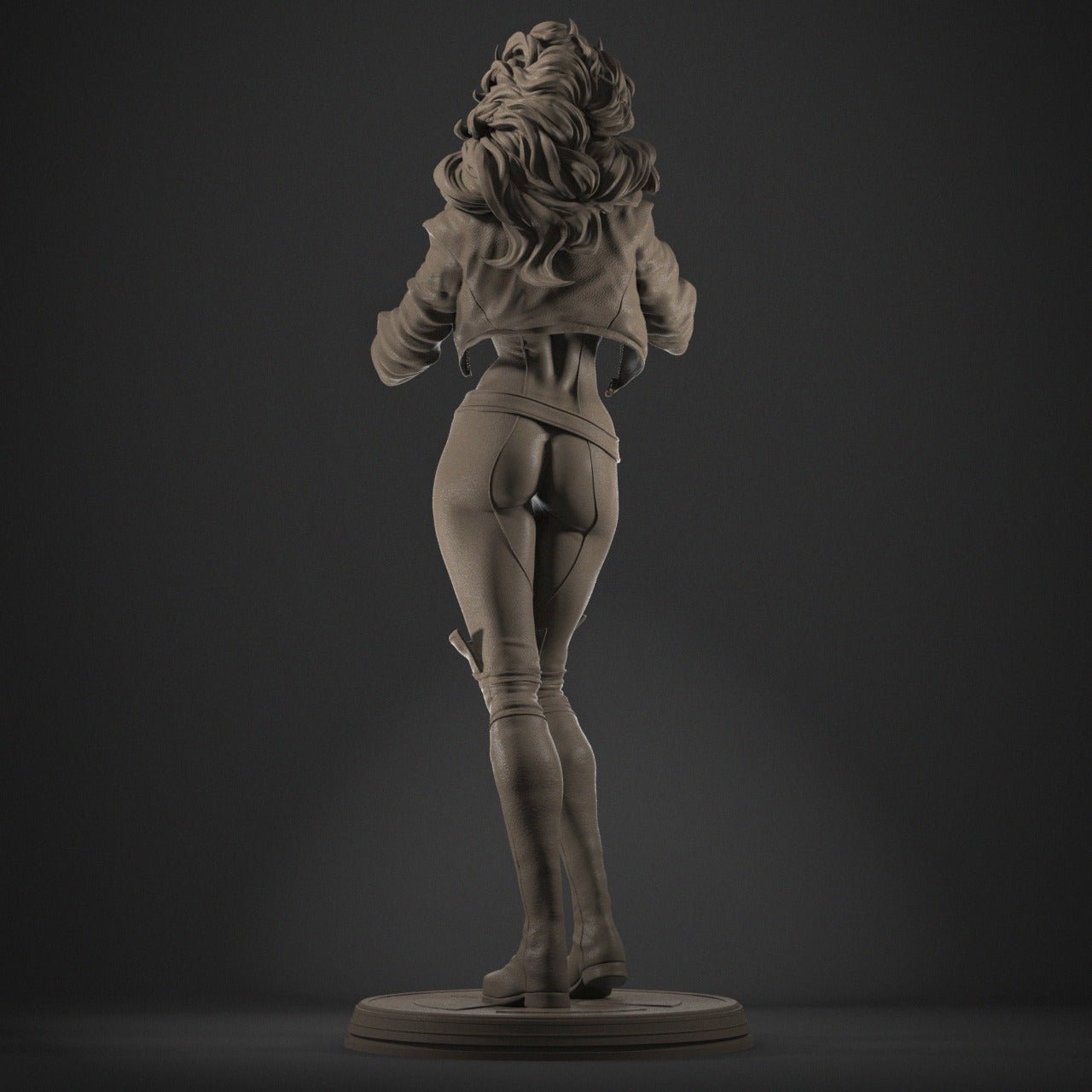 Rogue 3D Printed figurine Fanart by ca_3d_art