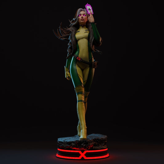 Rogue 3d printed Miniature Scaled Statue Figure by CA3D