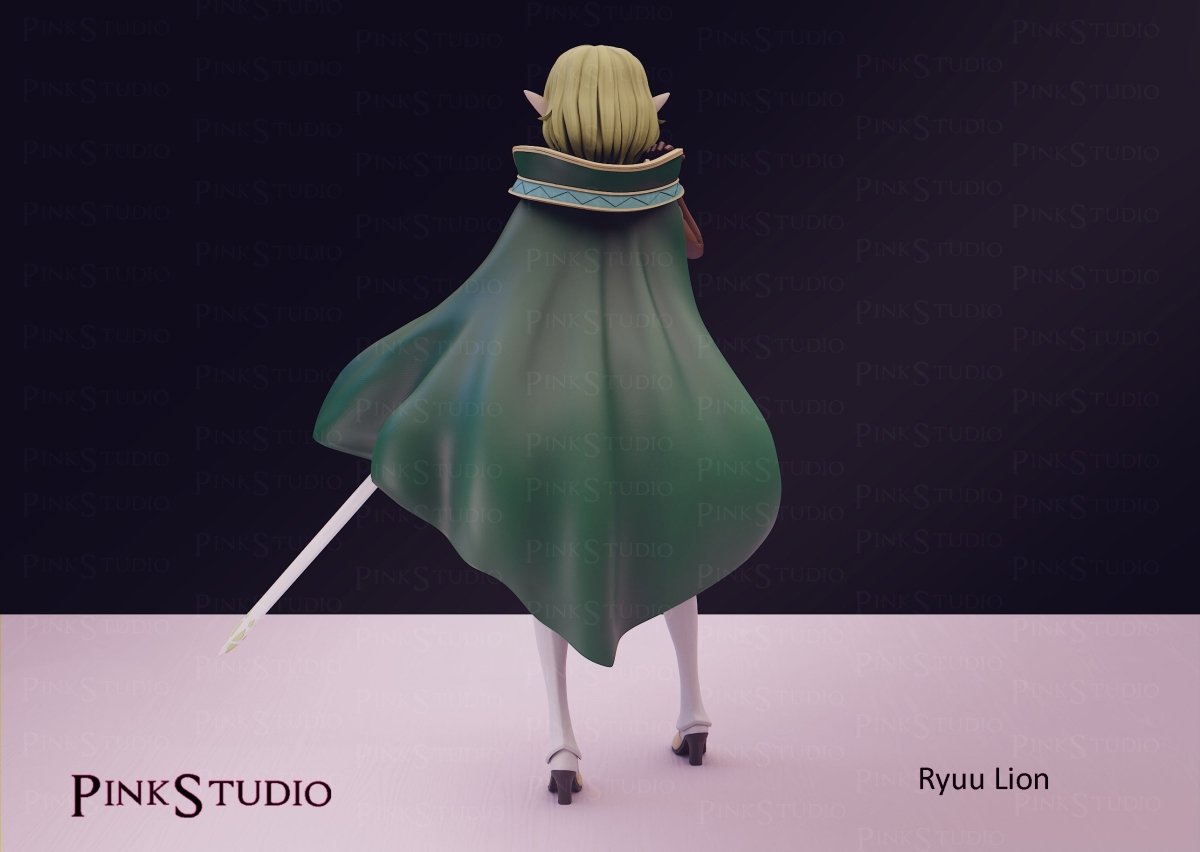 Ryuu Anime Figure 3D Printed , Unpainted , Figurine , Sexy Miniature , Bondage figure , Naked Waifu
