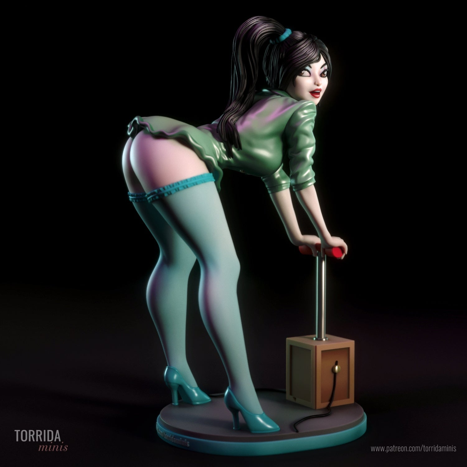 Sabrina 3d Printed miniature FanArt by Torrida Minis Scaled Collectables Statues & Figurines
