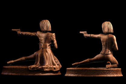 Selene 3D Printed figurine Fanart by ca_3d_art