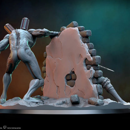 Senua The Hunted SFW 3D Printed DioramaMiniature by Ritual Casting