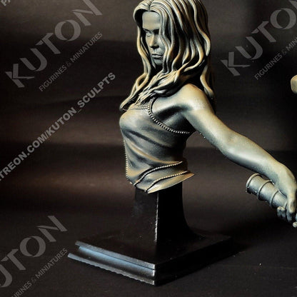 Serenity BUST 3d printed Resin Figure Model Kit miniatures figurines collectibles and scale models UNPAINTED Fun Art by KUTON FIGURINES