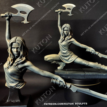 Serenity DIORAMA 3d printed Resin Figure Model Kit miniatures figurines collectibles and scale models UNPAINTED Fun Art by KUTON FIGURINES