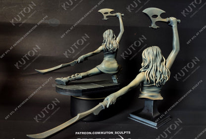 Serenity DIORAMA 3d printed Resin Figure Model Kit miniatures figurines collectibles and scale models UNPAINTED Fun Art by KUTON FIGURINES