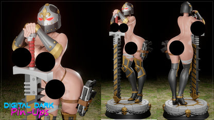 Sister of Battle NSFW Resin Kit, Adult Resin model by Digital Dark Pin-Ups