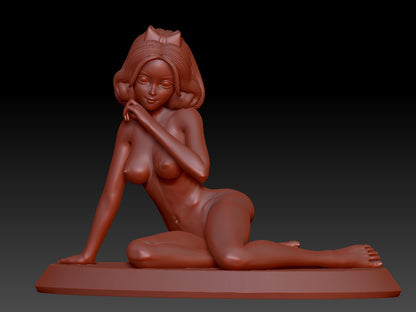 Snow White Naked NSFW 3D Printed Figure Garage Kit Unpainted Resin Miniature