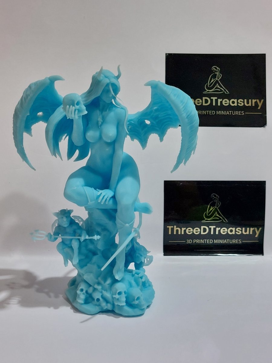 Succubus ADULT Resin Miniature FunArt Collectible Unpainted by ca_3d_art