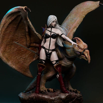 Taarna 3d printed Figure Scaled Statue by CA3D