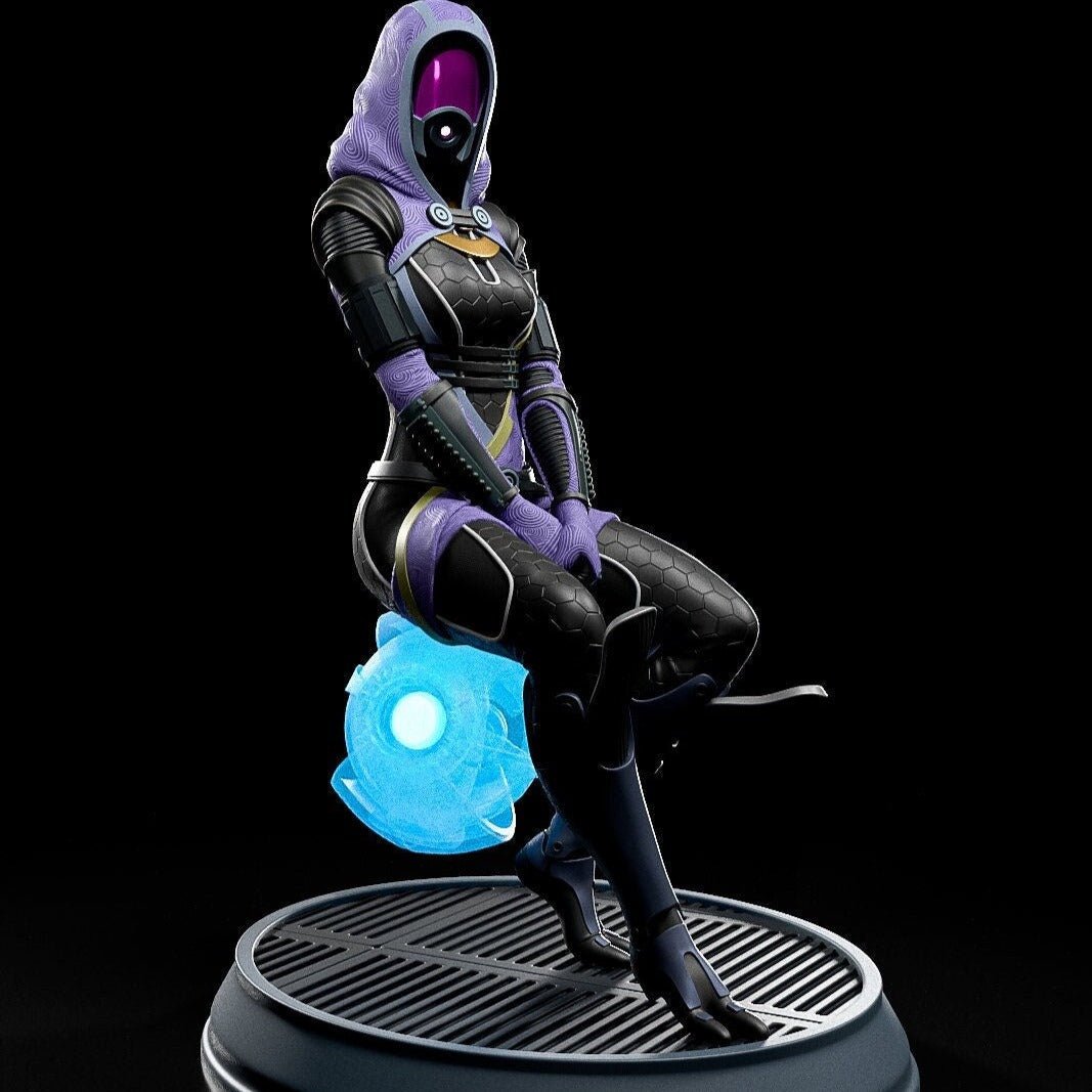 TALI ZORAH 3D printed miniatures figurines collectibles and scale models UNPAINTED Fun Art by h3LL creator