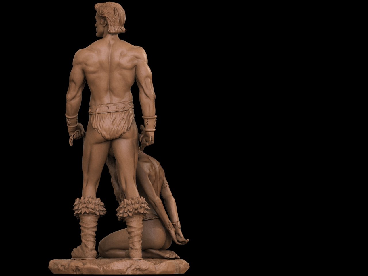 Tarnsman of Gor 3D Printed NSFW Figurine FunArt by ca_3d_art Statues & Figurines & Collectible Unpainted