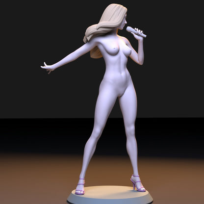 Tayl S. NSFW 3D Printed Figurine Fanart Unpainted Miniature Collectibles