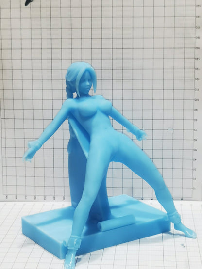 Tegan Bondage Girl | 3D Printed | Fanart | Unpainted | NSFW Version | Figurine | Figure | Miniature | Sexy |