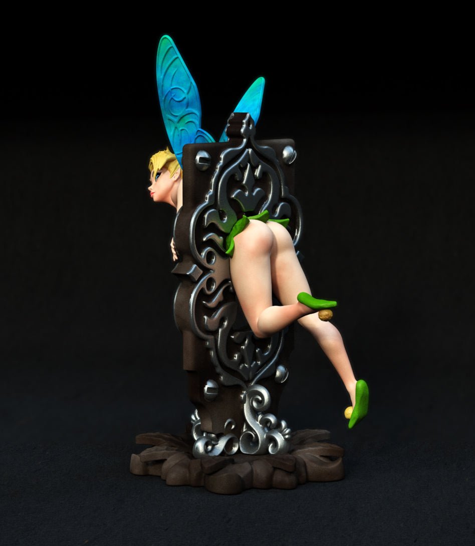Thinker Bell 3D Printed Miniature FunArt by EXCLUSIVE 3D PRINTS