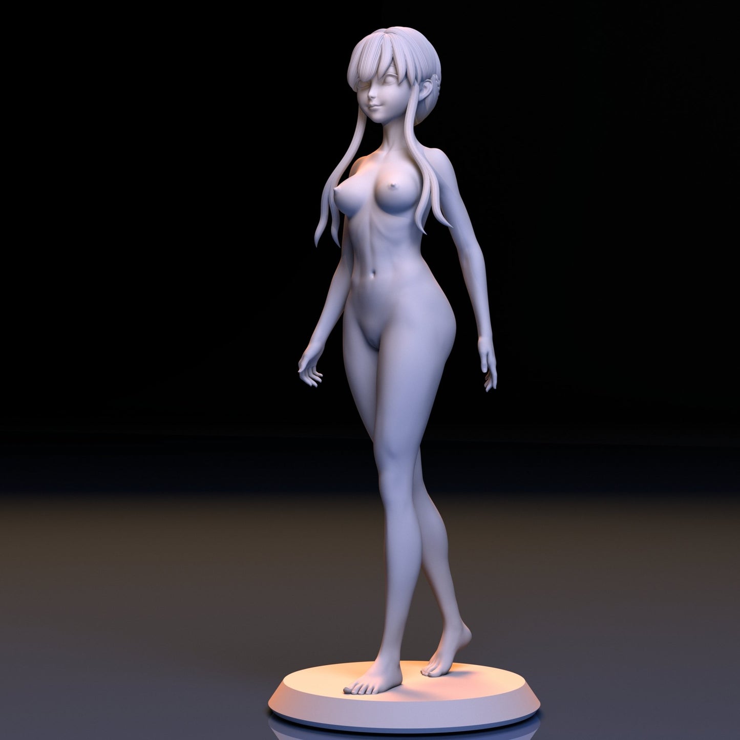 Thorn Princess NSFW 3D Printed Figurine Fanart Unpainted Miniature